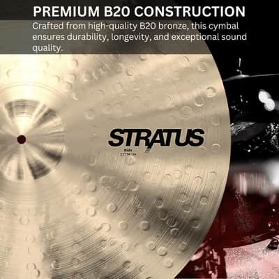 SABIAN 22" Stratus Ride Cymbal image 4
