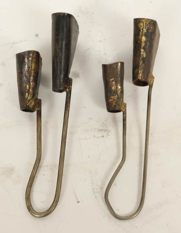 None Pair of Handmade Agogo Bells