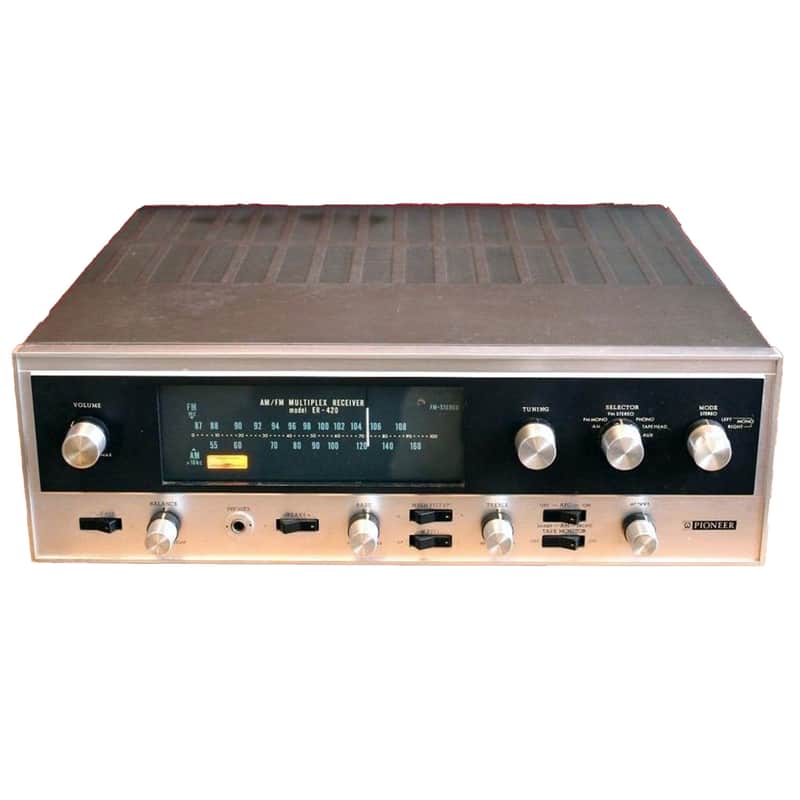 Pioneer ER-420 15-Watt Stereo Tube Receiver (1970) image 1