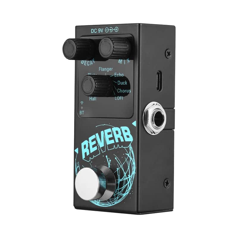 New Digital Guitar Reverb Effects Pedal True Bypass 9 Different Reverb Effects L3F0 image 1