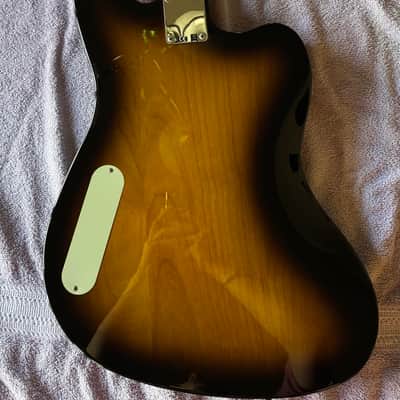 Fender Pawn Shop Series Reverse Jaguar Bass 2013 - 2-Color Sunburst image 8