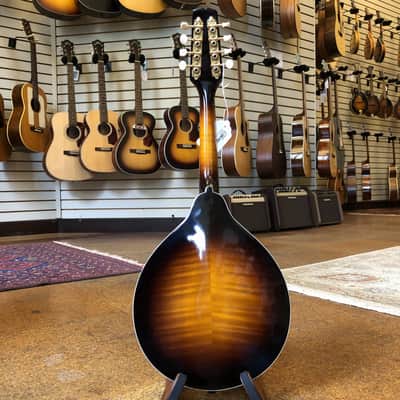 Kentucky KM-500 Artist German Spruce/Alpine Maple A-Style Mandolin Sunburst w/Padded Gig Bag image 6