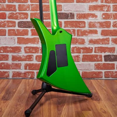 Jackson USA Select Series KE2 Kelly Absinthe Frost 2010 w/OHSC Bareknuckle Pickups/FU-Tone hardware image 8