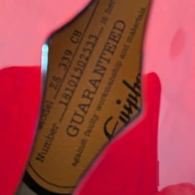 Epiphone ES-339 P90 Pro 2014 - 2019 - Wine Red image 6