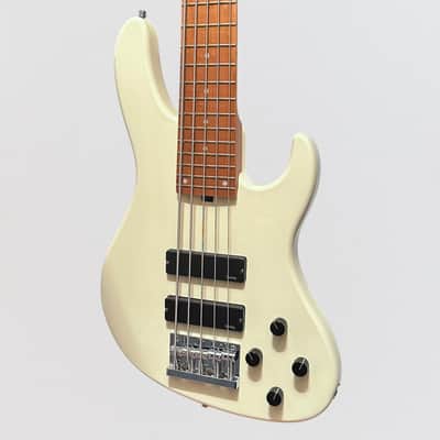 Sadowsky MetroExpress 24-Fret Modern Maple Board 5-String Electric Bass Guitar - Olympic White image 3