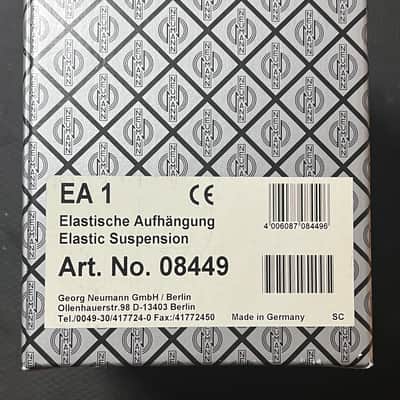 Neumann AE 1 Elastic Suspension Mount For M 103 & M 147 Microphone - Nickel   NEVER USED. image 5
