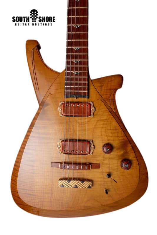 Jesselli Guitars Modernaire Style 2 Hollow 1-Piece Body NEW 2021 (Authorized Dealer) *Video Added* image 1