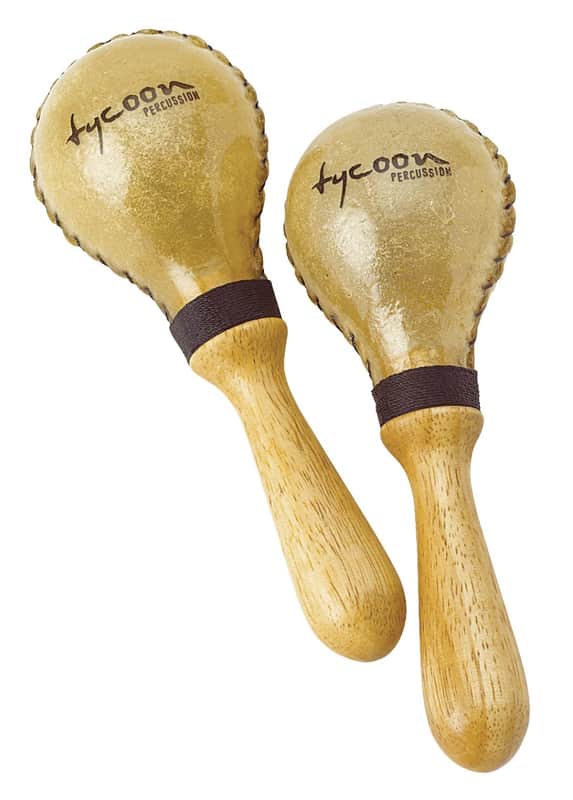 Tycoon TMS-70 Medium Rawhide Maracas image 1
