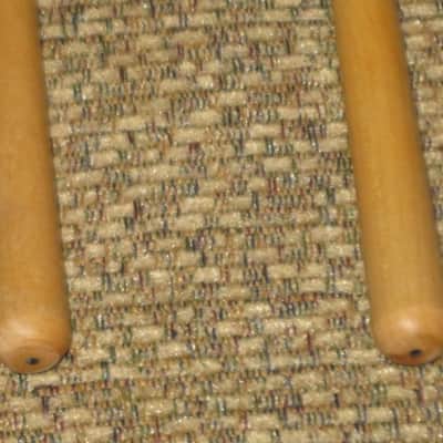 ONE pair new old stock Regal Tip 607SG, GOODMAN # 7 BRILLIANT STACCATO TIMPANI MALLETS - hard oval core covered with oval shaped cream-ish damper white felt, hard rock maple handles / shaft (includes packaging) image 13
