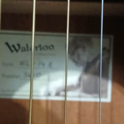Waterloo WL-14X TR X-Braced Parlor with Truss Rod Option 2014 - 2018 - Vintage Sunburst image 5