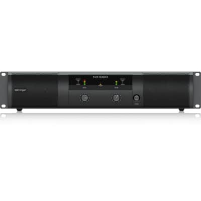 BEHRINGER NX1000 FINALE DI POTENZA 1000 WATT 2 CANALI CON COMPENSAZIONE AUTOMATICA DELL' IMPEDENZA image 1