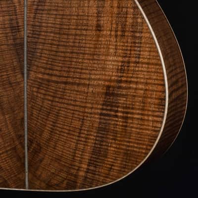 Huss & Dalton CM 12-Fret Custom Sinker Redwood and Flamed Black Walnut With Hide Glue NEW image 19