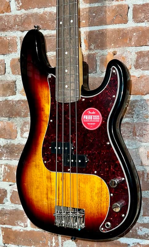 New Squier Classic Vibe '60s Precision Bass - 3-Color Sunburst, Ships Fast! Support A Brick and Mortar Store! image 1