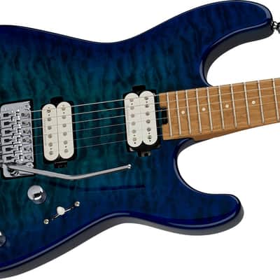 SPECIAL-ORDER! Charvel Pro-Mod Plus San Dimas Style 1 HH FR CM / Chlorine Burst image 1