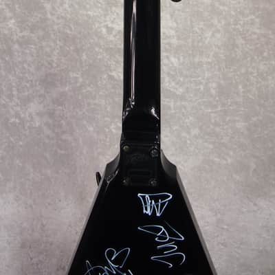 B.C. Rich BC Rich KKV Kerry King V guitar signed by Slayer image 10