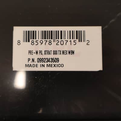 Fender Pre-Wired Strat Pickguard Tex-Mex SSS image 3