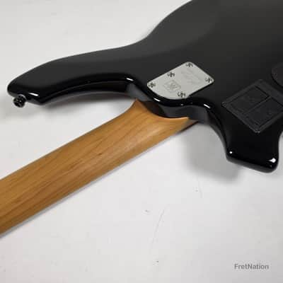 Ernie Ball Music Man John Myung Bongo HH 6-String Bass Black w/ Gator Bag 8.56lbs S08050 image 20