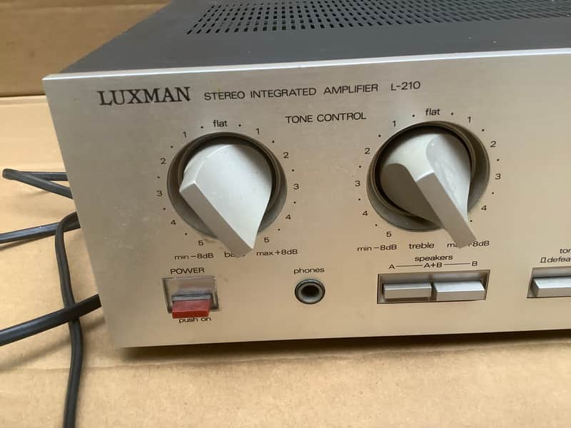 Luxman L - 210 / L210 / stereo integrated Amplifier amp / Vintage made in Japan Bild 1