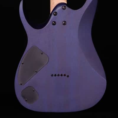 Ibanez RGA42 Flame Maple Top, Mahogany Electric Guitar, Blue Lagoon Burst Flat image 3