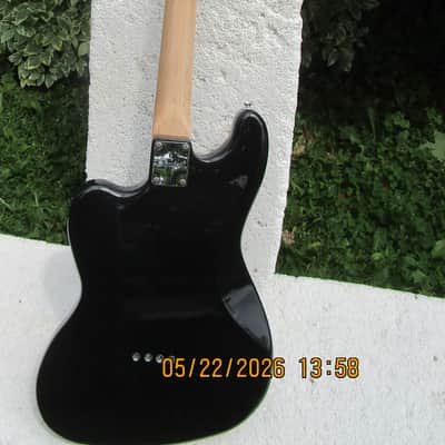 Squier Paranormal Rascal HH Bass Guitar, 2023, NOS, Charcoal Metalic image 9