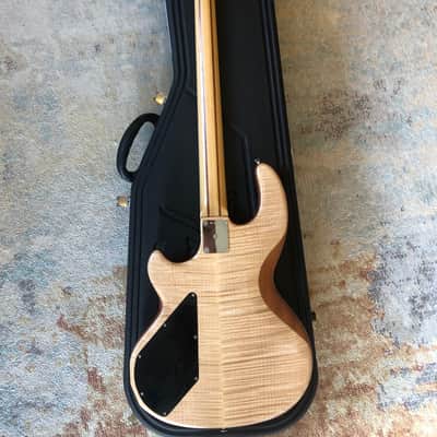 Wal MK2 2012 Flame Maple 4 string bass guitar image 6
