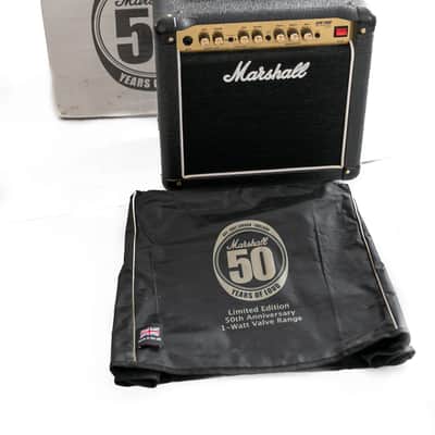 2012 Marshall 50th Anniversary JCM 2000 1C DSL1 2-Channel 1-Watt Guitar Amp Combo image 2