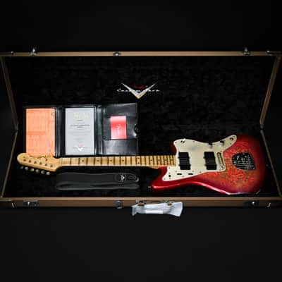 Fender Custom Shop Limited Edition Custom Jazzmaster Relic- Aged Pink Paisley 2025 (CZ584183) image 5