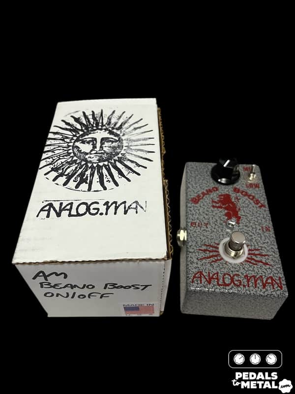 Analogman Beano Boost Treble Booster Pedal | Reverb
