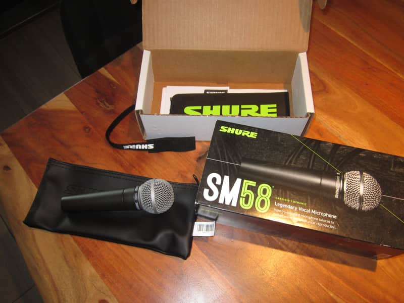 Shure SM58 Handheld Cardioid Dynamic Microphone image 1