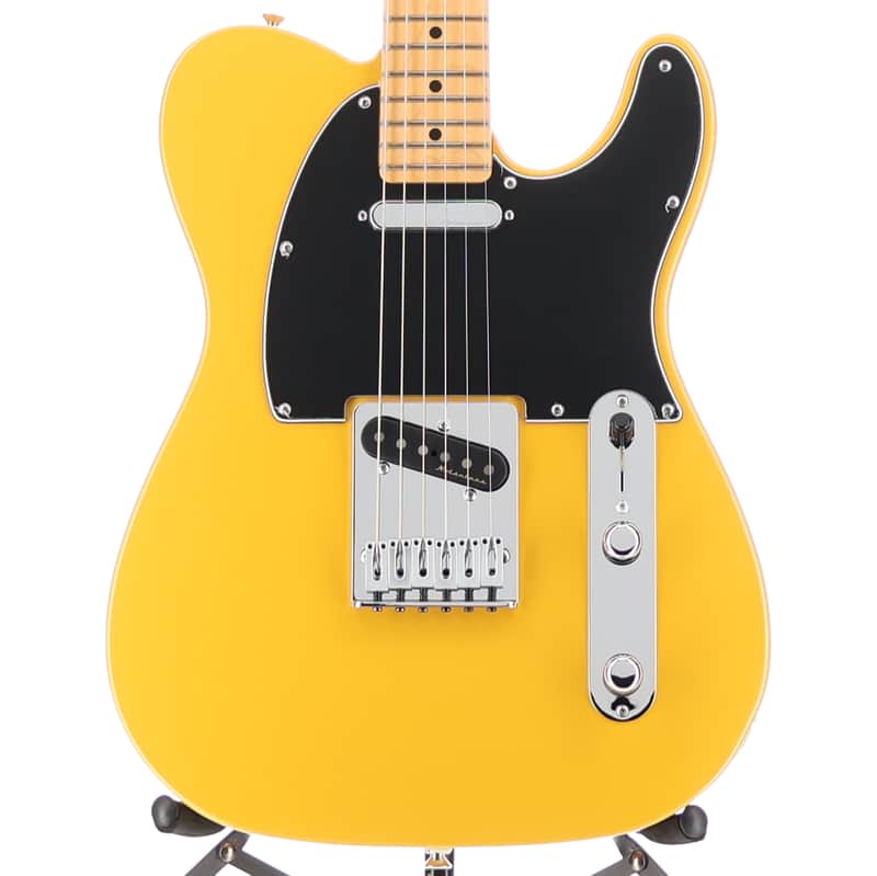 Fender Certified Pre-Owned Player II Modified Telecaster®, Maple Fingerboard, Sunshine Yellow (M10) (14112)