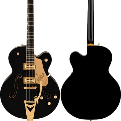 New Gretsch Synchromatic Falcon Hollow-Body Single Cutaway in Black; Comes with Hard Case and Free Shipping! image 2