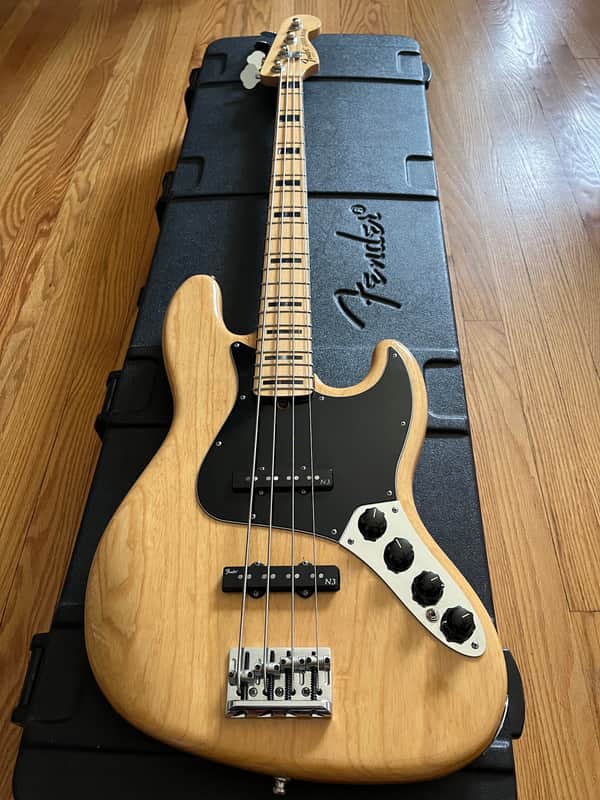 Fender American Deluxe Jazz Bass Ash 2004 - 2016 | Reverb