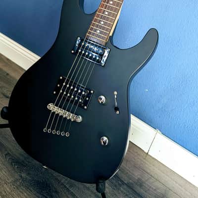 ESP LTD M-10 with Rosewood Fretboard 2011 - 2016 - Black w/ Leather Hard Case and Accessories image 1