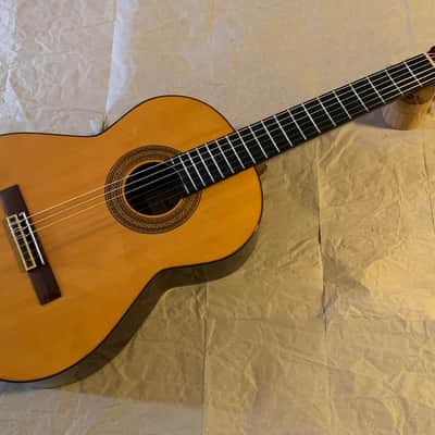 Admira Avila 1990s - Natural Gloss Solid Spruce top Made in Spain Classical Guitar Very Good Condition with Vinylex Gigbag image 2