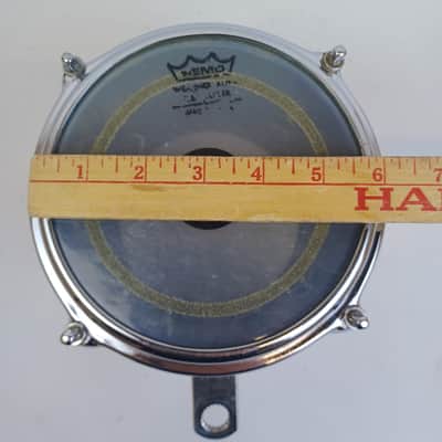*Slingerland 5.5x6" Concert Tom Drum Chrome Wrap 100 Series Sonatube Vintage 80s image 8