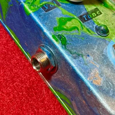 PLEXI SUPERLEAD OVERDRIVE PEDAL with TRUE BYPASS & SUPER BLUE LED by STEVE MCKINLEY ELECTRONICS CUSTOM SHOP *RARE* image 12