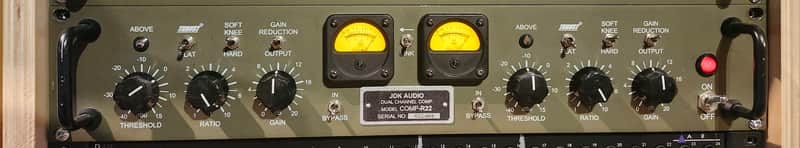 JDK Audio R22 Dual-Channel Compressor 2010s - Green image 1