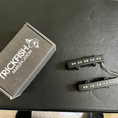 LIKE NEW Trickfish 5 String Single Coil Jazz Bass® Pickup Set for Fender® American Standard® - 18mm String Spacing image 1