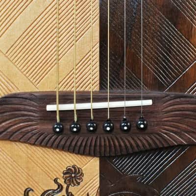 Blueberry Handmade Grand Concert Cutaway Guitar Mermaid image 4