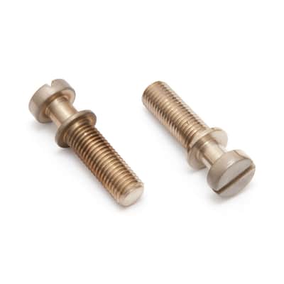 Faber TPST Steel 59 Gibson Style Tailpiece Studs/Posts (Aged/Relic Nickel, Imperial (inch))