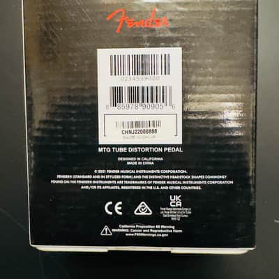 Fender MTG Tube Distortion 2019 - Present - Brown image 10
