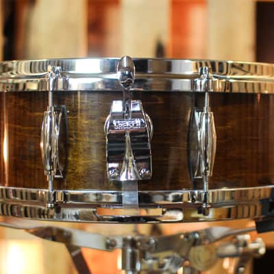 Gretsch 5x14 USA Custom Gloss Antique Maple Lacquer Snare Drum image 2