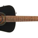 Fender Joe Strummer Campfire electric Acoustic Guitar Matte Black  # 0971722106
