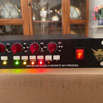 Phoenix Audio DRS-Q4 Mk2 2-Channel Class-A Discrete Mic Pre / DI / EQ 2026 MINT!! 💫 image 6