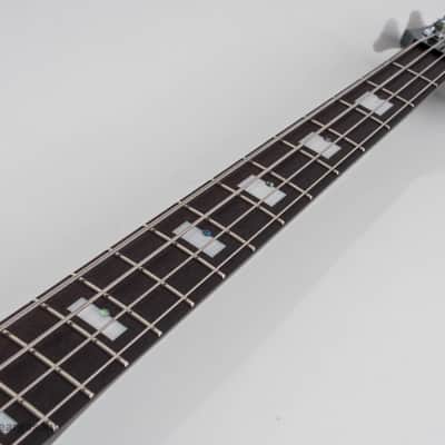 Italia Mondial Classic Bass, Italia blue, semi-hollow, Piezo Bridge , Resoglass top, made in Korea image 13