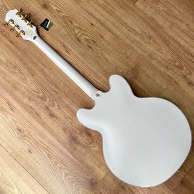 Epiphone Emily Wolfe "White Wolfe" Signature Sheraton Aged Bone White image 14