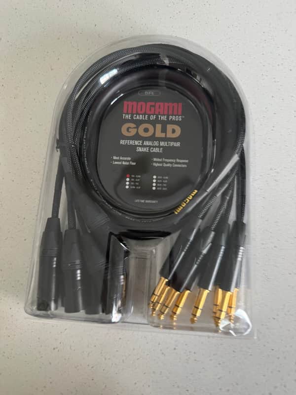 Mogami TRS to XLR Male Cable Snake - 5’