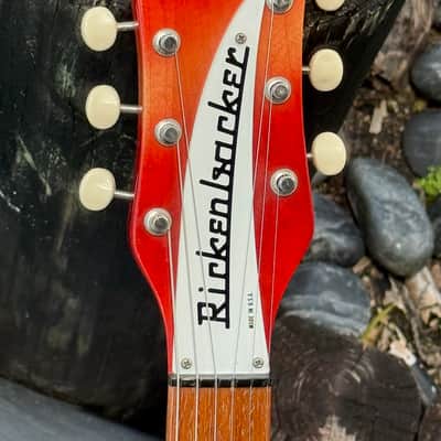 Rickenbacker 425 1967 - a very rare & stunning Fireglo 425 w/a cool factory Boyd Vibrato ! image 6