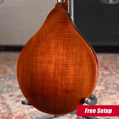 Eastman MD505-CS A-Style Mandolin - Classic Sunburst with Hardshell Case image 2