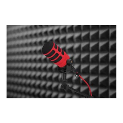 Rode WS14 Deluxe Pop Filter for PodMic (Red) image 3